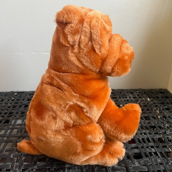 Shar Pei Stuffed Animal Dog Plush Teddy Bear Liberty Toy - Picture 7 of 7